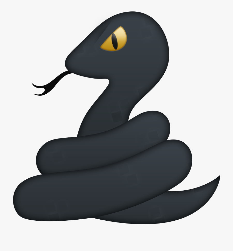 Black Mamba Kobe Emoji, Transparent Clipart