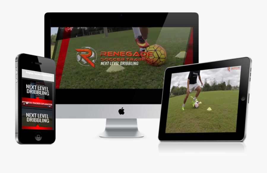 Clip Art Renegade Soccer Training - Led-backlit Lcd Display, Transparent Clipart
