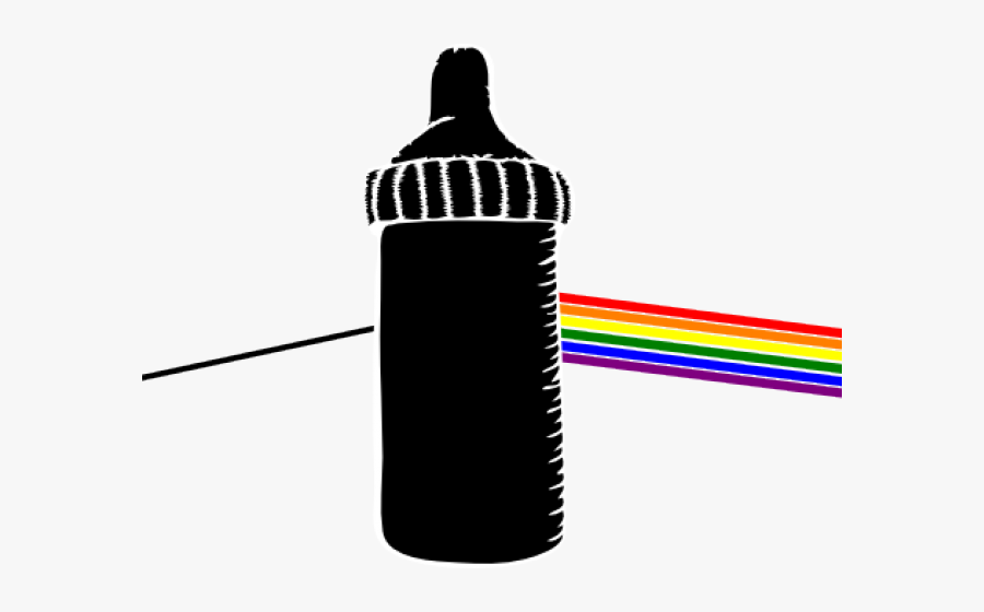 Pink Floyd Clipart - Pink Baby Bottle Clip Art, Transparent Clipart