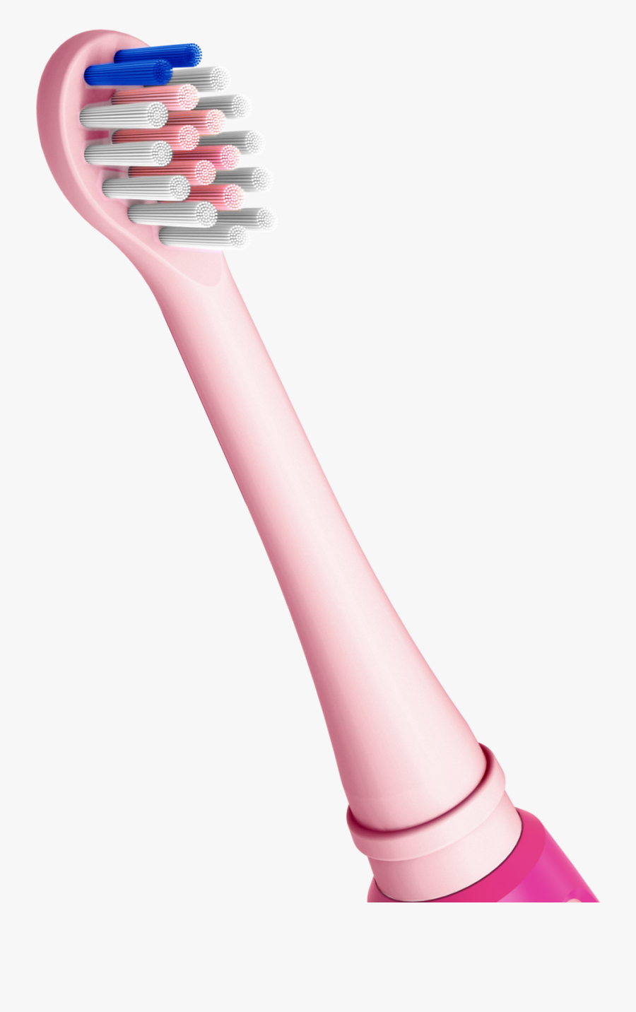 Electric Toothbrush Tooth Brushing Teeth Cleaning Vibration - Pink Toothbrush Clipart, Transparent Clipart
