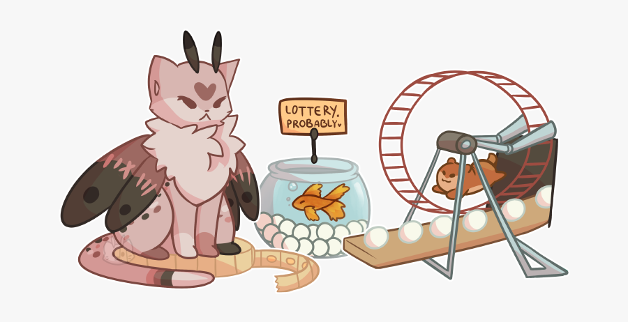 Drawing Raffle Fish Bowl - Cartoon, Transparent Clipart