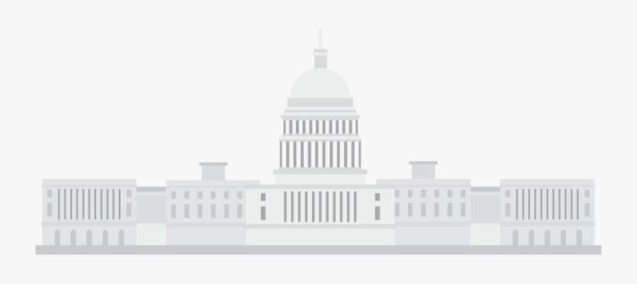 Courthouse Clipart Landmark Washington Dc - Dome, Transparent Clipart