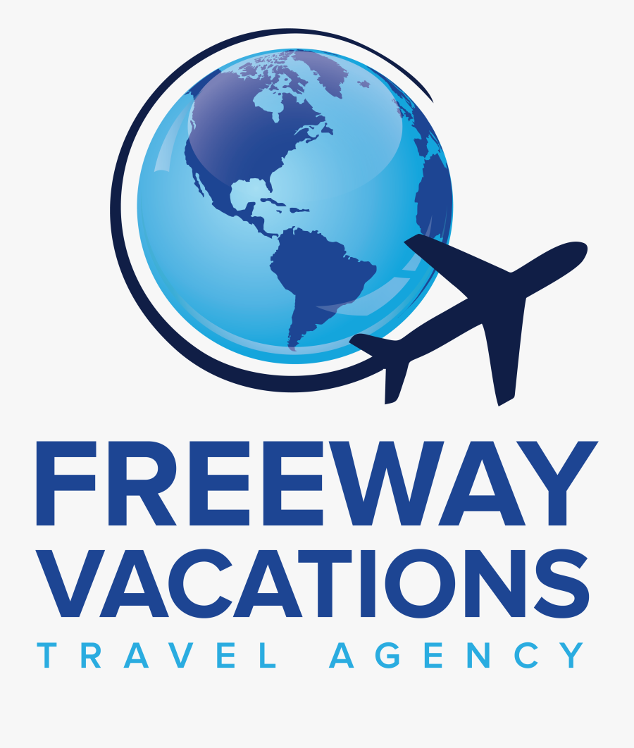 Cruises Freeway Vacations - World Map, Transparent Clipart