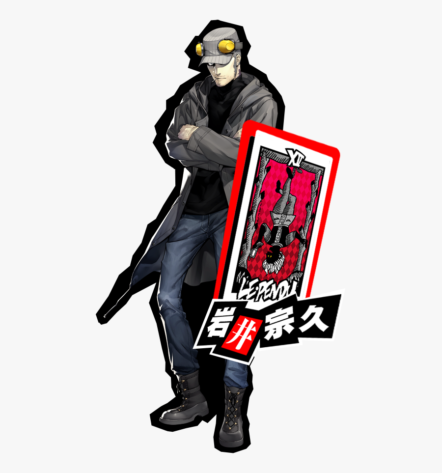 The New Designed Tarot Cards - Hanged Man Persona 5, Transparent Clipart