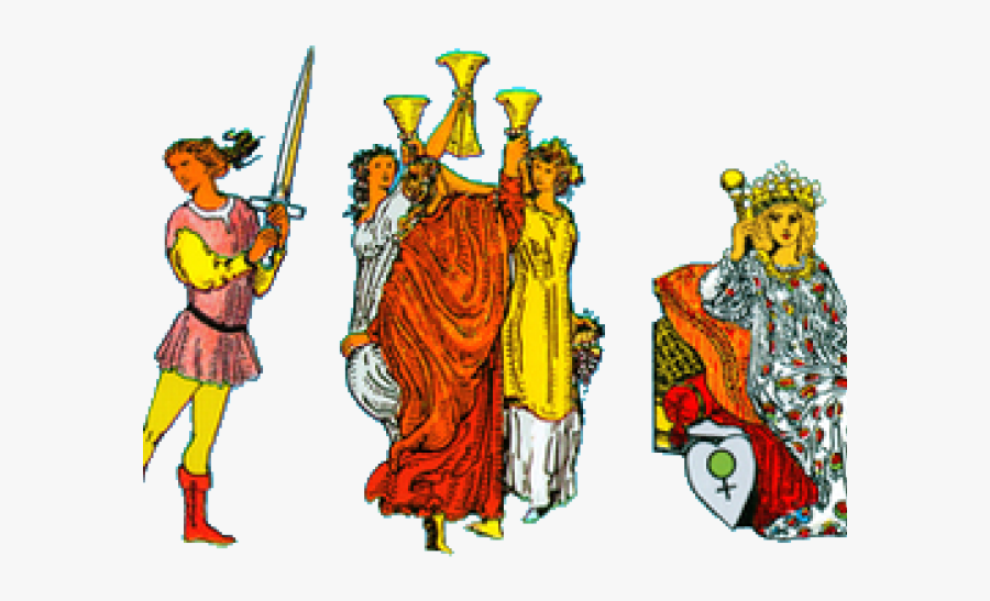 Tarotcards Clipart Card Reader - Illustration, Transparent Clipart