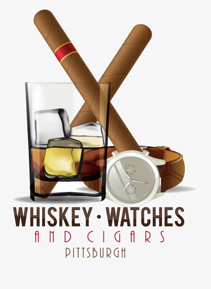 Cigar Clipart Scotch Whiskey - Whiskey And Cigars Photo Transparent, Transparent Clipart