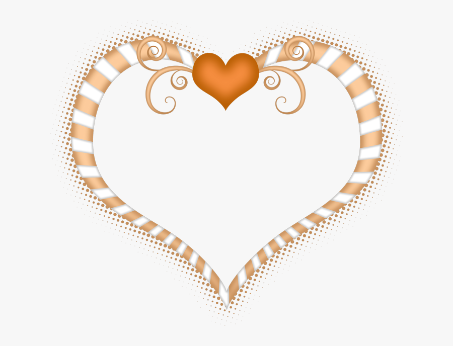 Heart Inside Heart Shaped Scrolls Stripes, Hearts ‿✿⁀♡♥♡❤ - Dior Necklace Summer 2019, Transparent Clipart