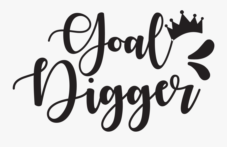 Q4 Goal Digger - Autumn In November Font, Transparent Clipart
