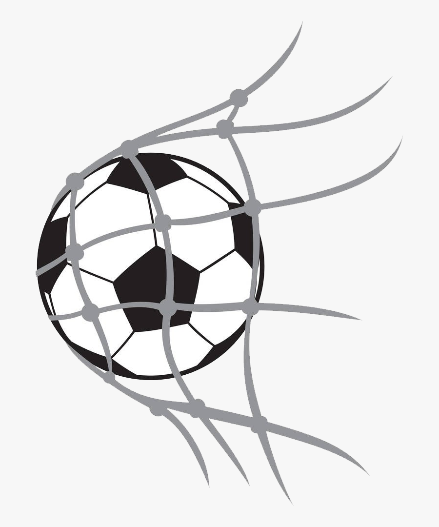 Football Goal Goals Hand-painted Free Png Hq Clipart - Goal Football Png, Transparent Clipart