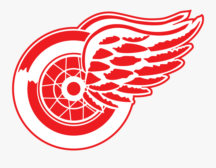 Red Wings Logo Emblem - Detroit Red Wings Logo Svg, Transparent Clipart