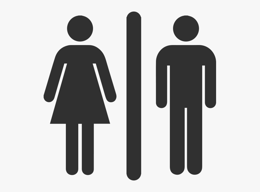 Bathroom Sign Png - Toilet Symbol Png, Transparent Clipart