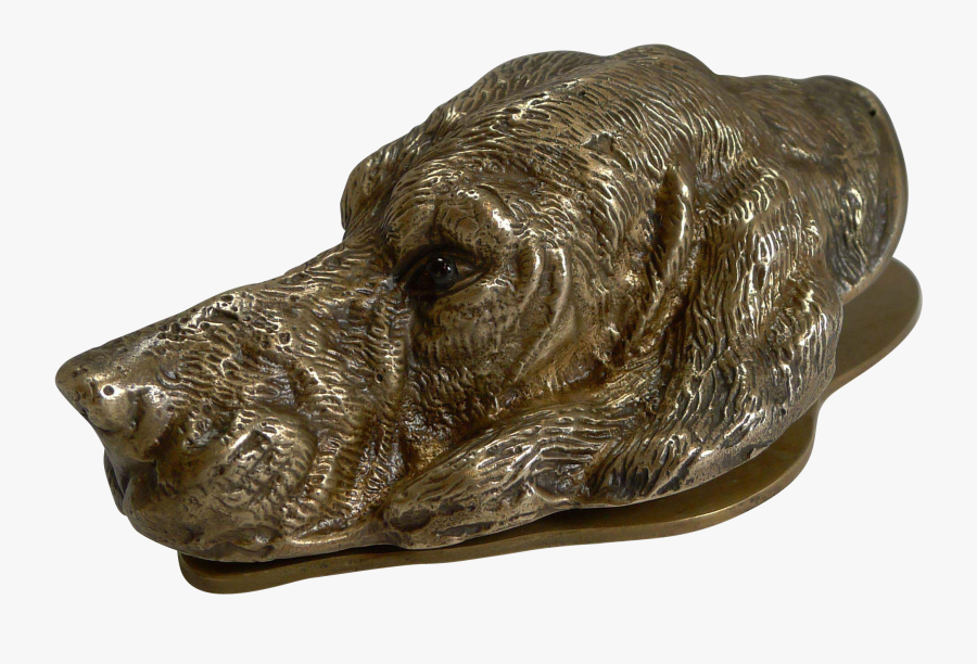 Brass Clip Dog, Transparent Clipart