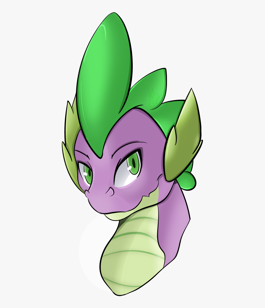 Wulfanite, Bust, Dragon, Older, Older Spike, Safe, - Cartoon, Transparent Clipart