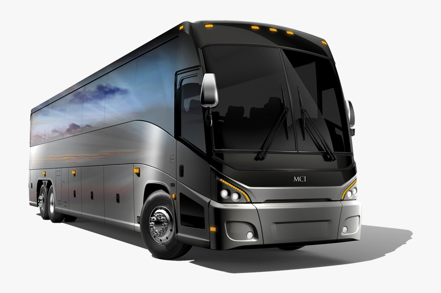 Charter Bus With Transparent Background , Png Download - Transparent Background Coach Bus Png, Transparent Clipart