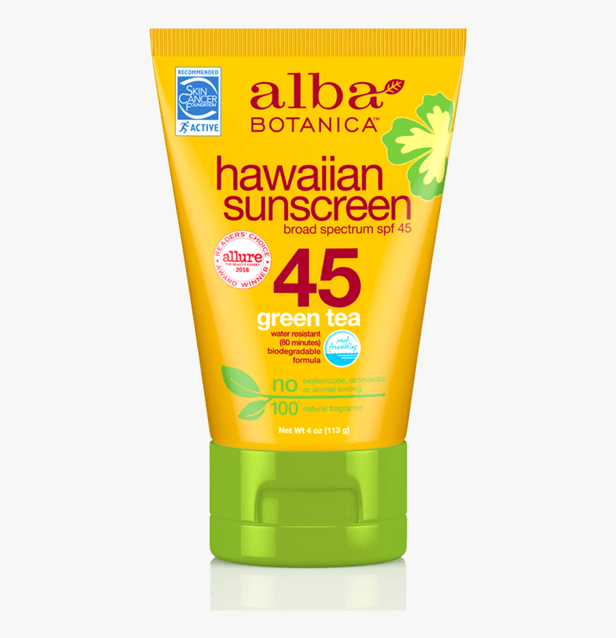 Sunscreen Biodegradable, Transparent Clipart