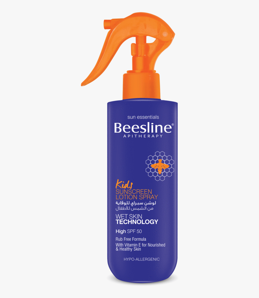 Beesline Sunblock Kids, Transparent Clipart
