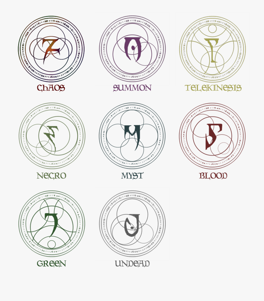 Elder Scrolls Magic Runes, Transparent Clipart
