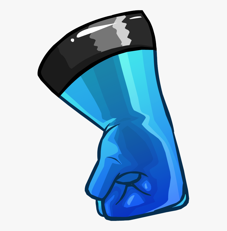 Force Wave Gloves Icons - Club Penguin Gloves, Transparent Clipart