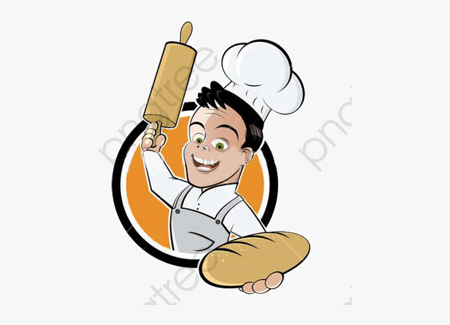 Material Bakers Baking Cake - Cartoon Baker, Transparent Clipart