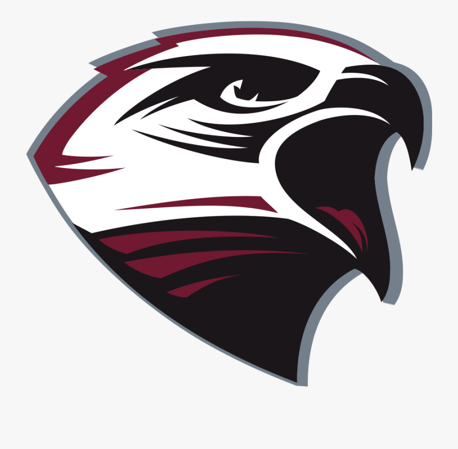 Falcon Mascot Clipart, Transparent Clipart