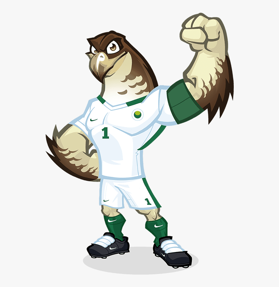 Football Mascots Design, Transparent Clipart