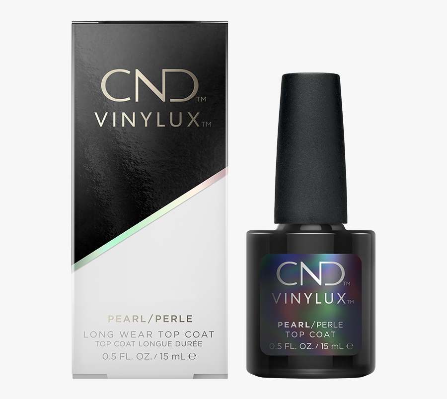 Cnd Vinylux Special Effects Pearl Top Coat - Nail Polish, Transparent Clipart
