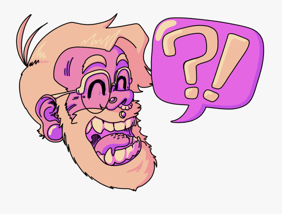 Baboon Self Portrait No Name Clipart , Png Download - Cartoon, Transparent Clipart