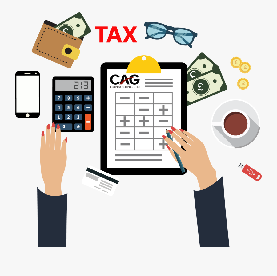 Office Management Clipart Consultant - Tax Illustration Png, Transparent Clipart