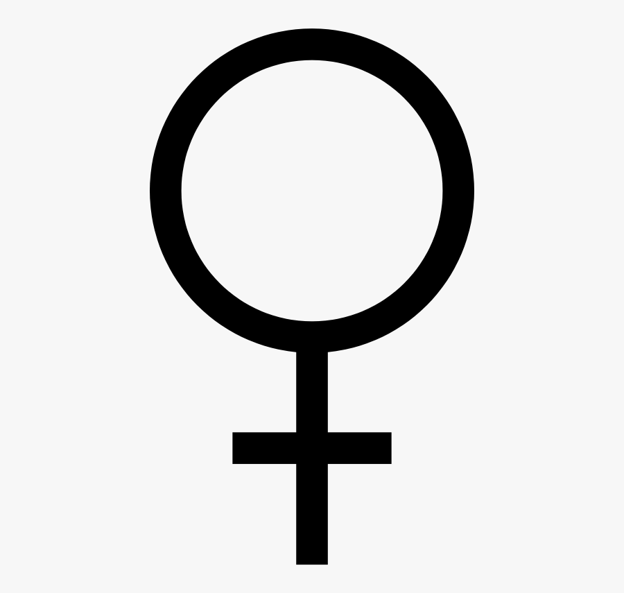 Female Symbol Dan Gerha 01r - Female Symbol Clip Art, Transparent Clipart