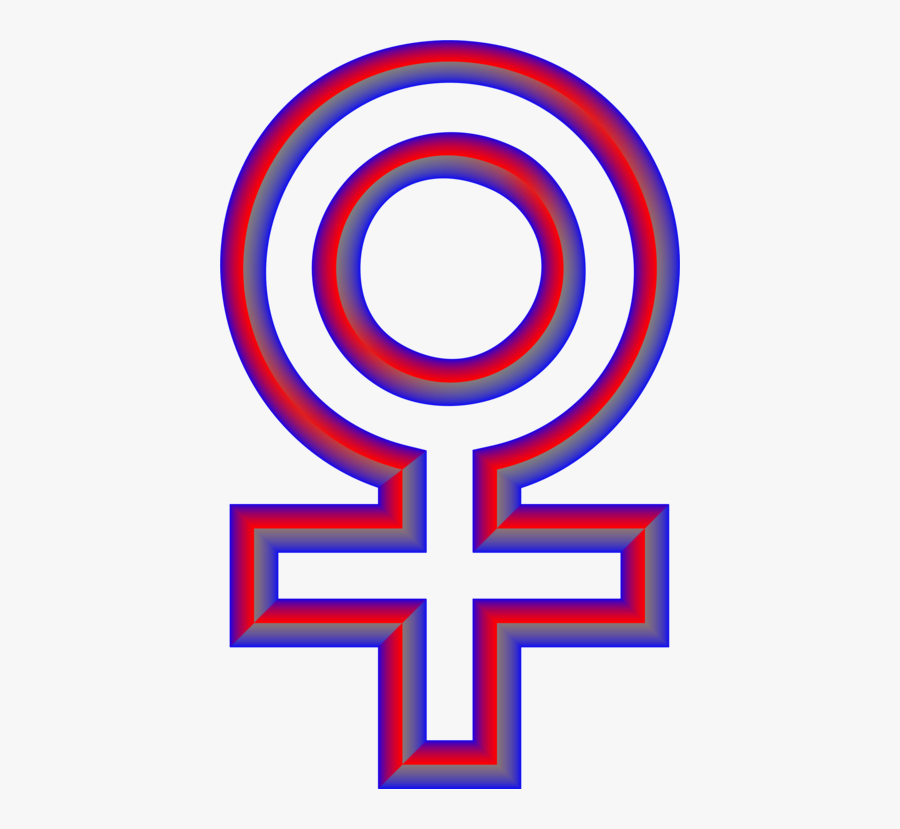 Symbol,gender Symbol,female - Circle, Transparent Clipart