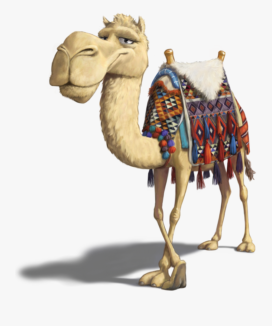 Camel Clipart Walking - Camel Illustration, Transparent Clipart
