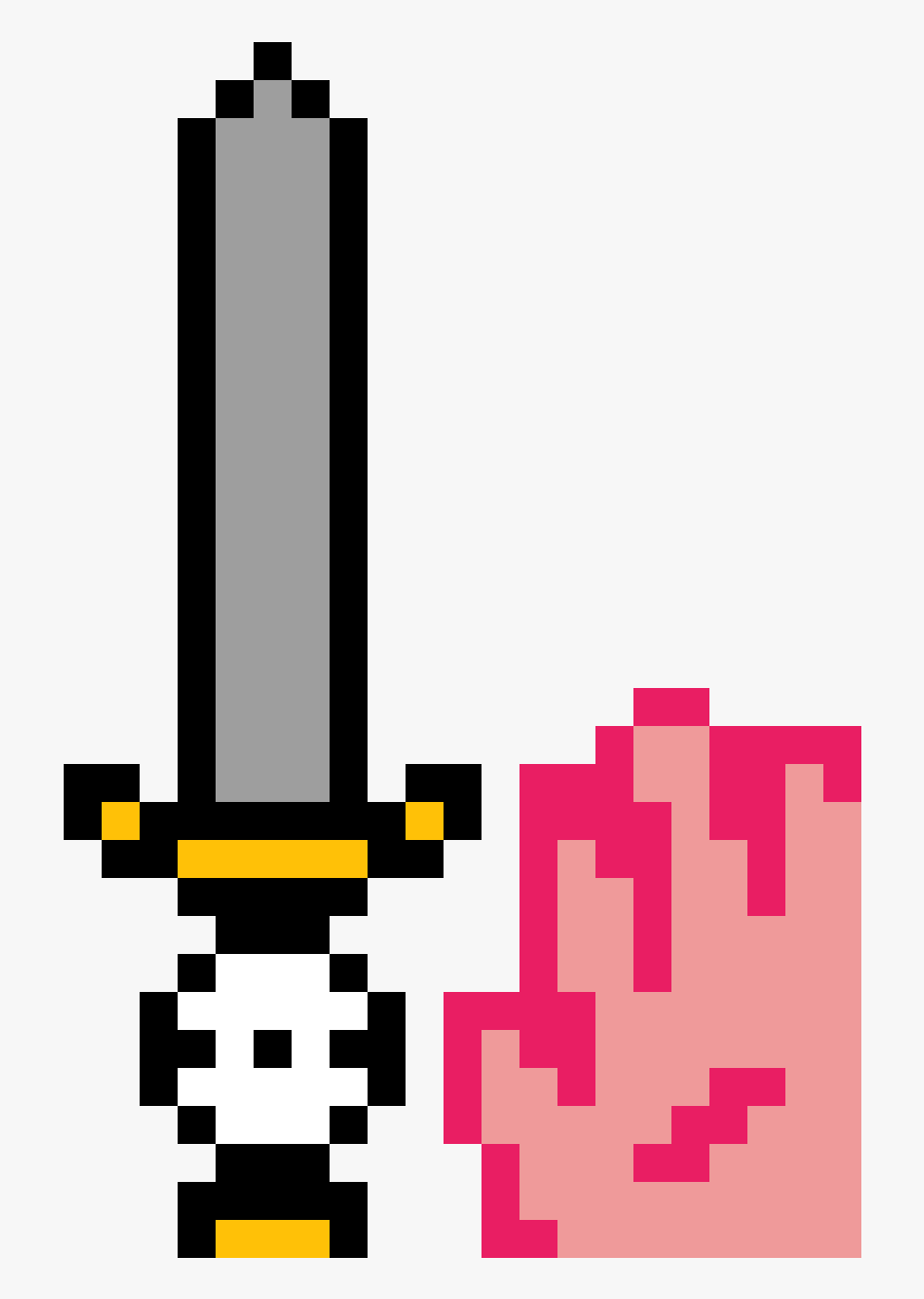 You Achived The Blank Face Sword - Deltarune Ralsei Pixel Art, Transparent Clipart