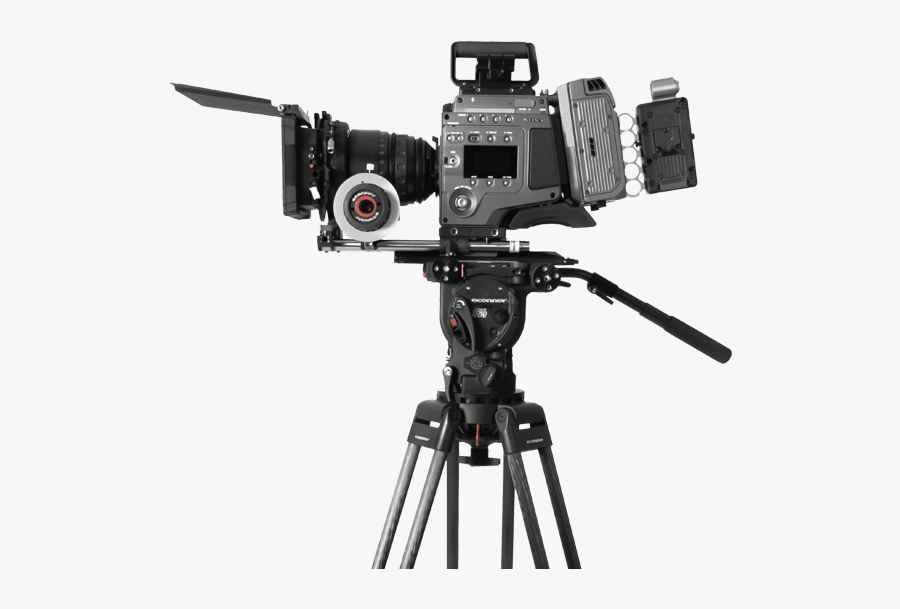Tripod Video Cameras Movie Camera Film - Video Camera Tripod Png, Transparent Clipart