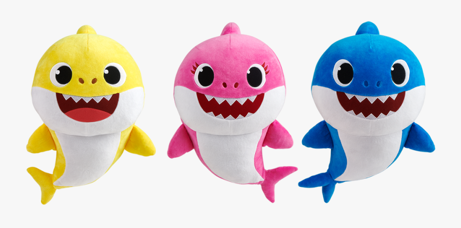 Baby Shark Plush Toy, Transparent Clipart