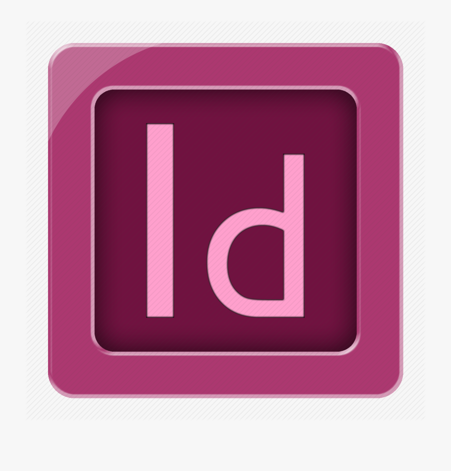Adobe In Design Icon, Transparent Clipart