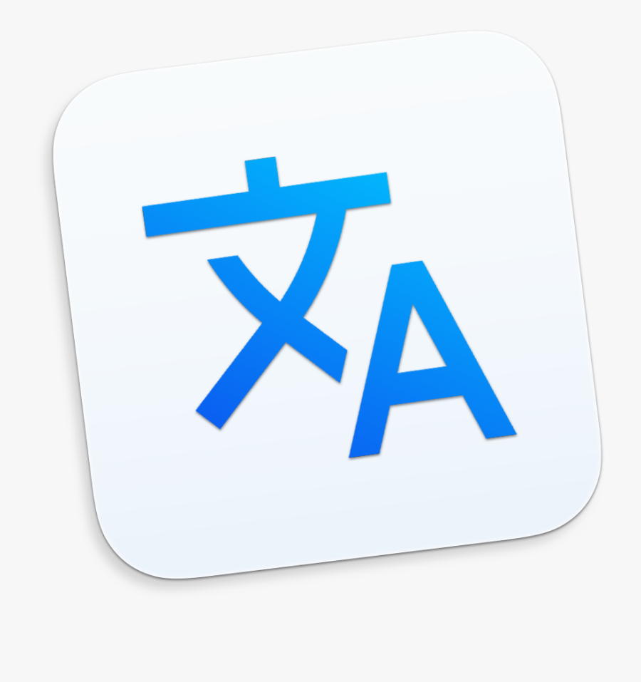 Translate For Safari - Electric Blue, Transparent Clipart