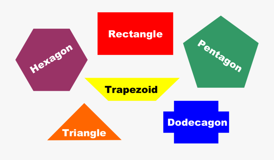 Geometry Clipart Polygon - Shape Of Line Segment, Transparent Clipart