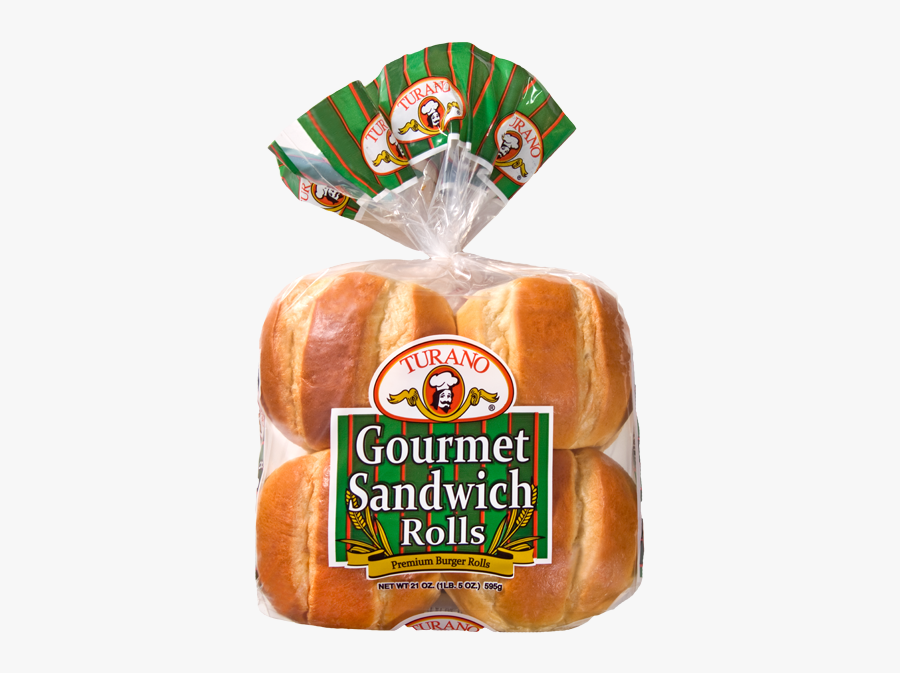 At Your Grocer Archives - Turano Gourmet Sandwich Rolls, Transparent Clipart