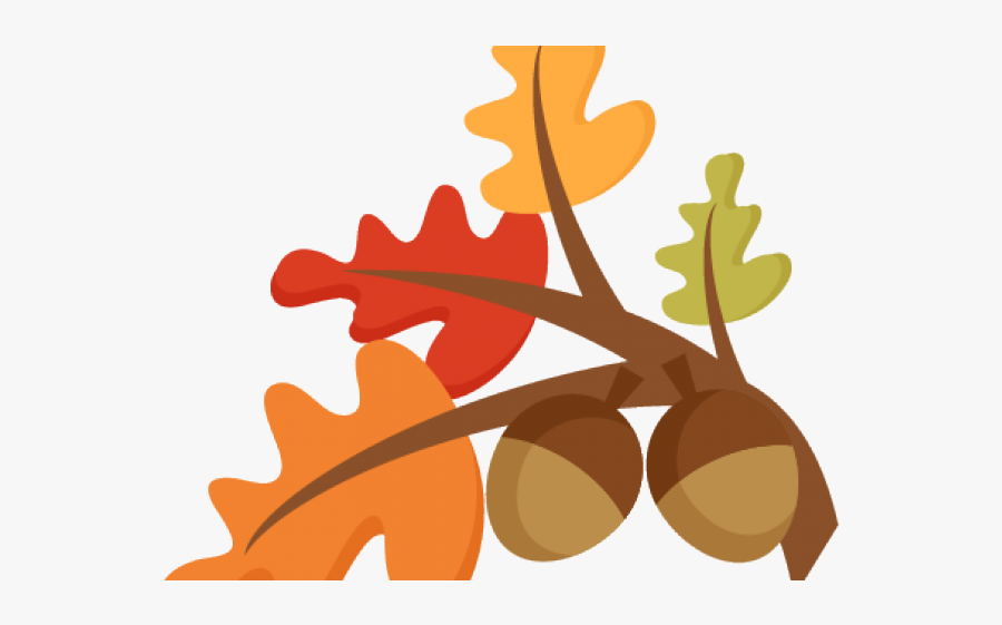 Cute Leaf Cliparts - Transparent Fall Leaves Border, Transparent Clipart