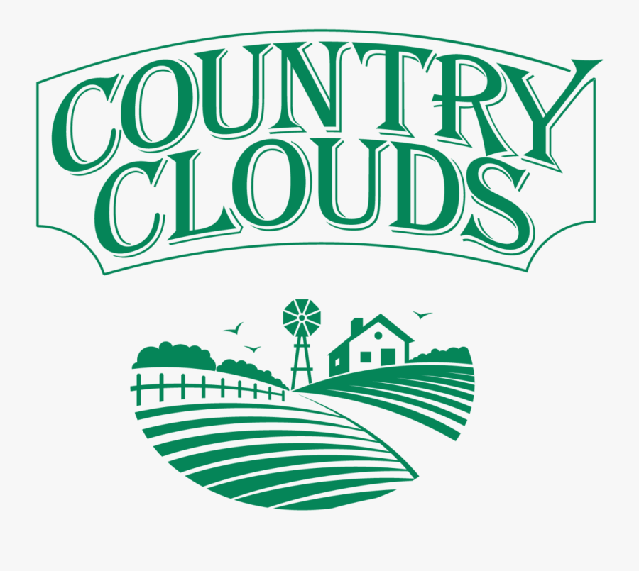 Country Clouds Vape Juice Logo, Transparent Clipart