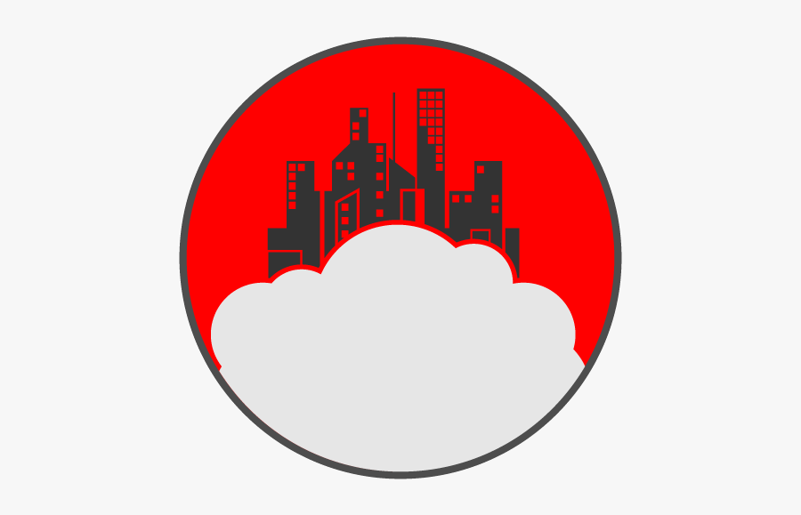 Logo Design By Crow44 For Cloud City Vape - Circle, Transparent Clipart