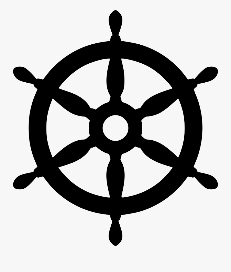 Ship"s Wheel Helmsman Boat Clip Art - Boat Steering Wheel Icon, Transparent Clipart