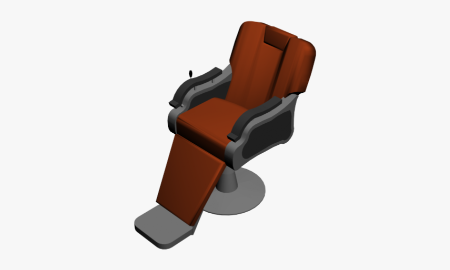 Clip Art Hairdressers Chair D Max Silla De Peluqueria Revit , Free