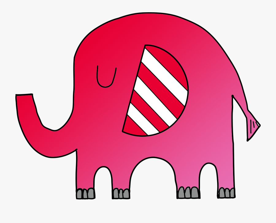 Elephant Reminder, Transparent Clipart