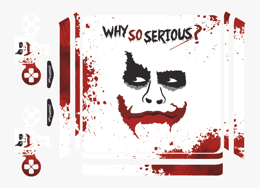 Transparent Why So Serious Png - So Serious Joker Png, Transparent Clipart