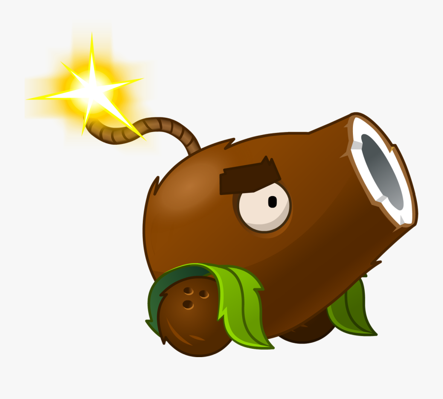 Manually Launched Attacks - Plants Vs Zombies Coconut, Transparent Clipart