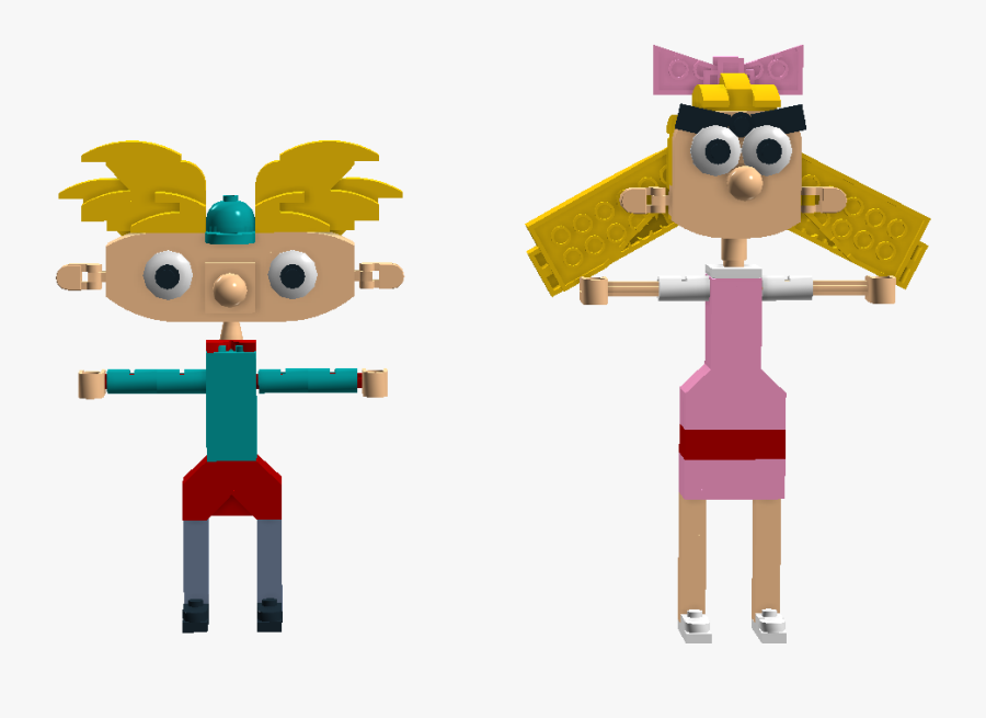 Ideas Product Hey Arnold And Helga - Nickelodeon Hey Arnold Lego, Transparent Clipart