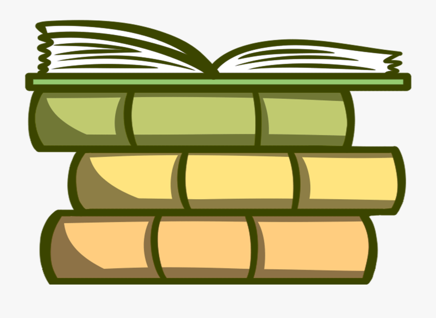 Stacked With Open Book Clipart , Png Download - Stack Of Books Clipart Transparent, Transparent Clipart