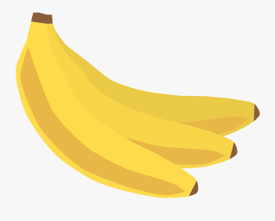Saba Banana, Transparent Clipart