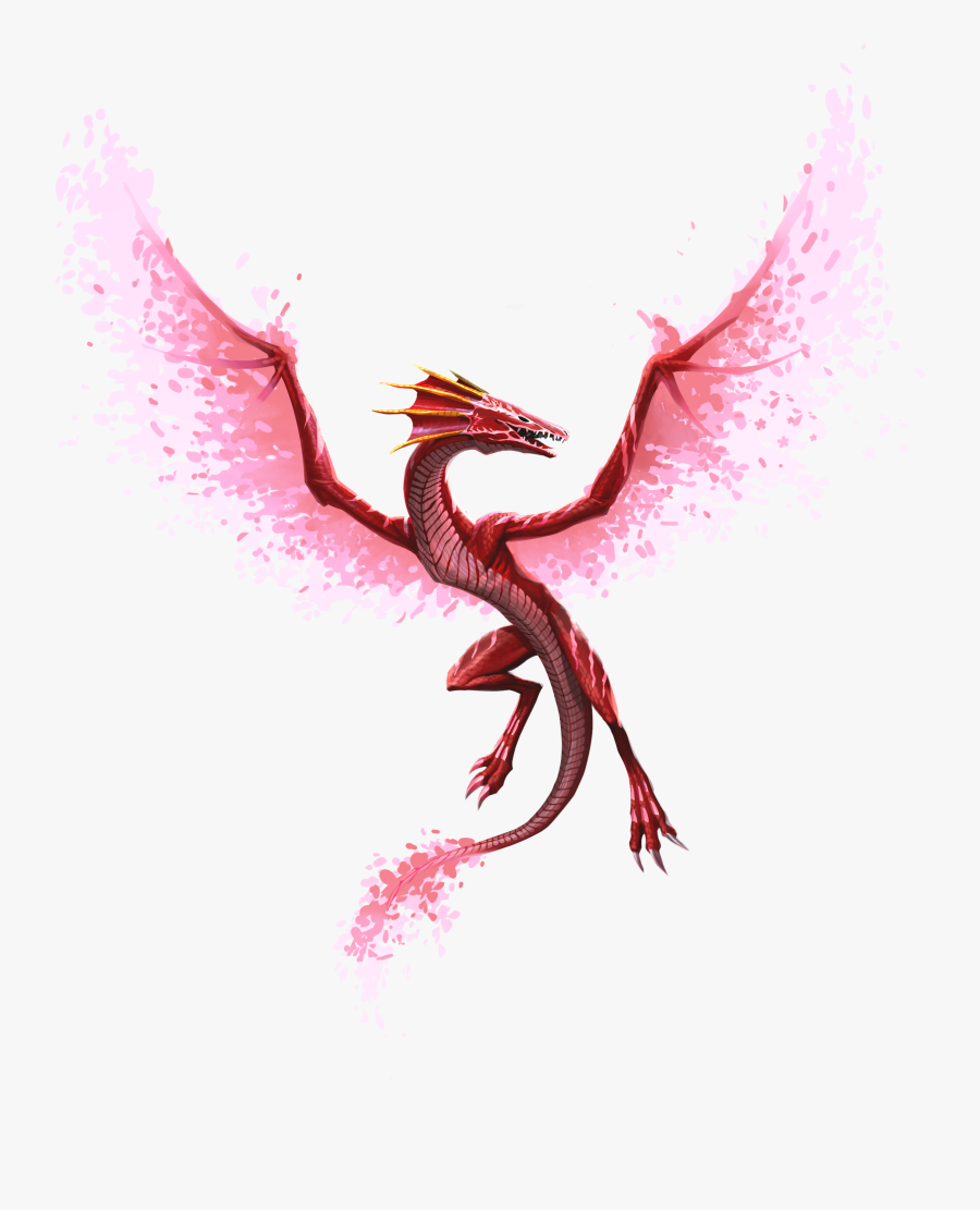 European Dragon War Wyvern Photograph - War Dragon Spring Blossom, Transparent Clipart